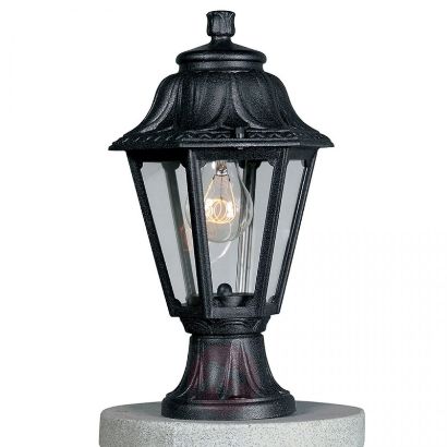 صورة فانوس فوق اسور E22 اسود -ابيض فايبر ايطاليا